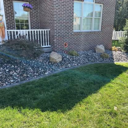 Landscape refresh with defined edges